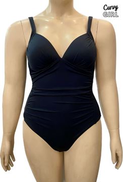 Picture of SWIM SUIT RIBBED WITH TUMMY CONTROL